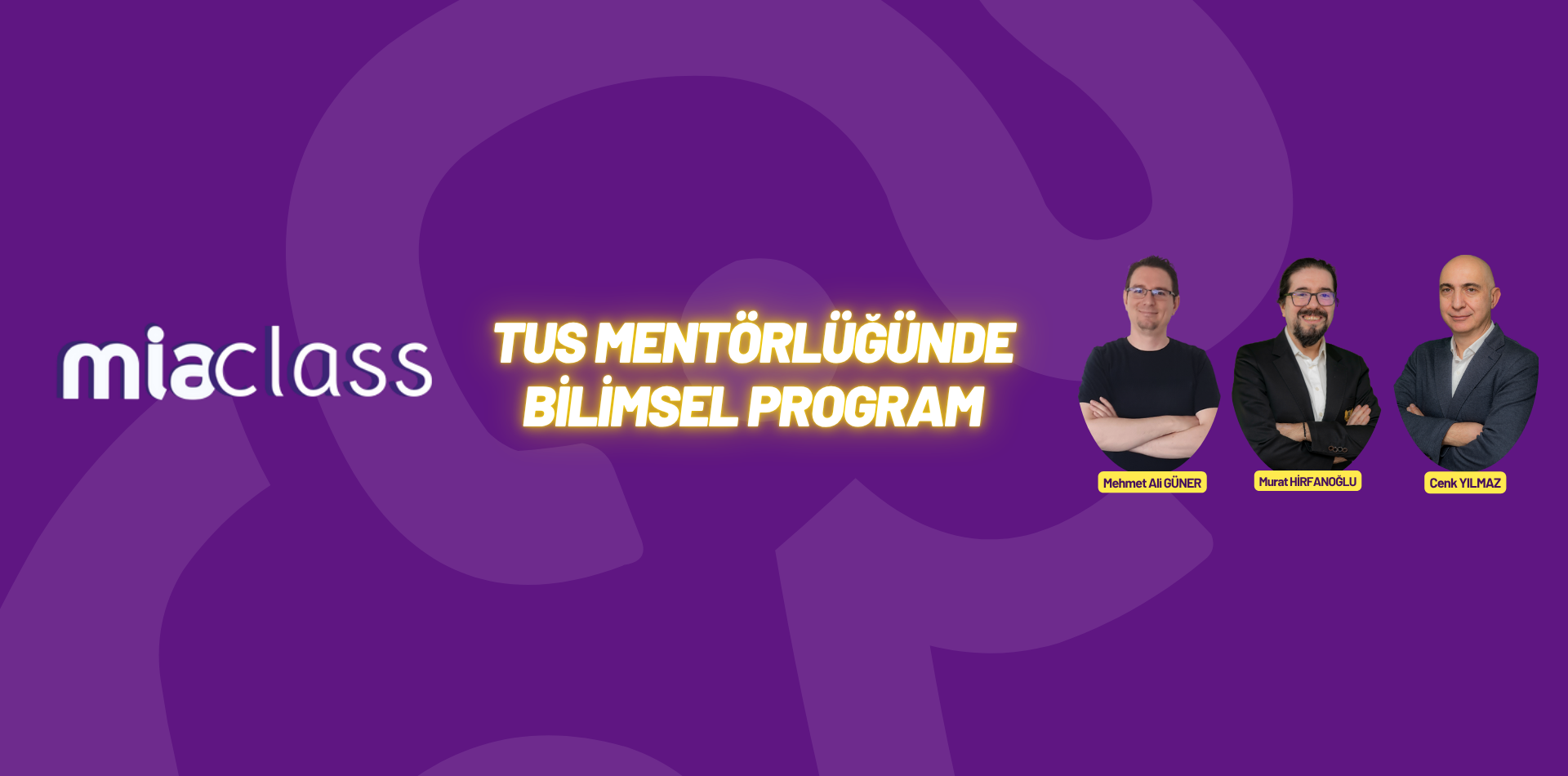 MiaClass Mentörlük  Sistemi (2026 TUS I. Dönem)