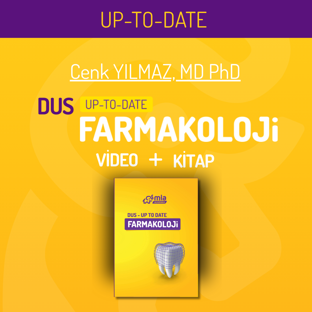 DUS Up-To-Date Farmakoloji Eğitim Seti